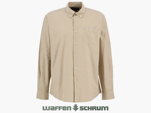 Barbour Hemd Finwell Gingham Regular Stone
