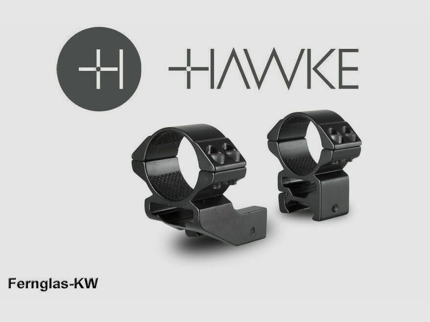 HAWKE 22126 Montaż pierścienia 30 mm Weaver Wysoki 1 cal rozmiar przesunięcia