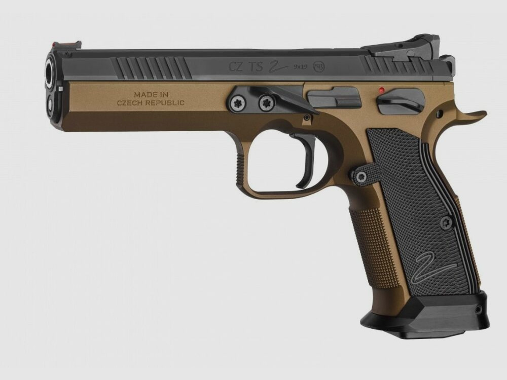CZ TS 2 SA Deep Bronze​ 9mmLuger Pistole