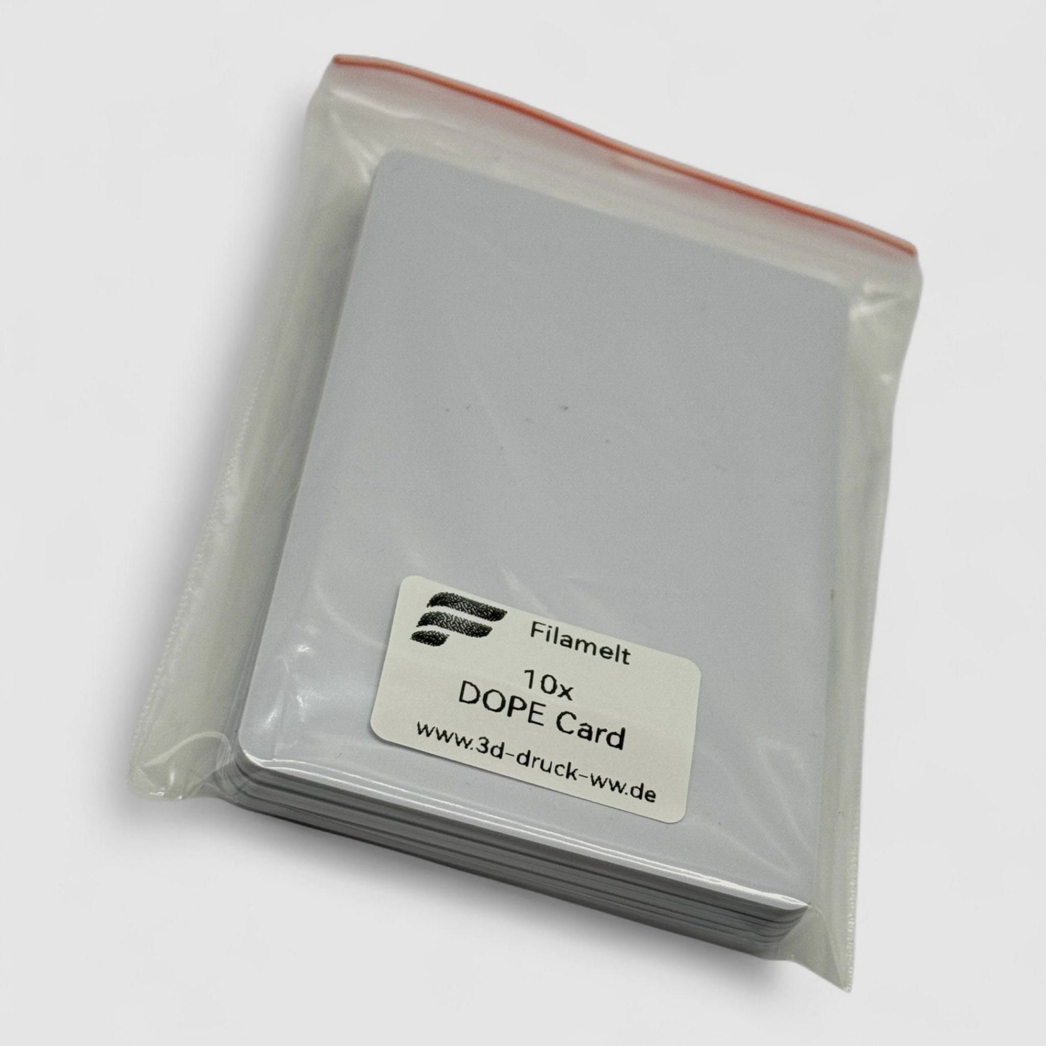 Filamelt DOPE card holder - 10 pack replacement cards