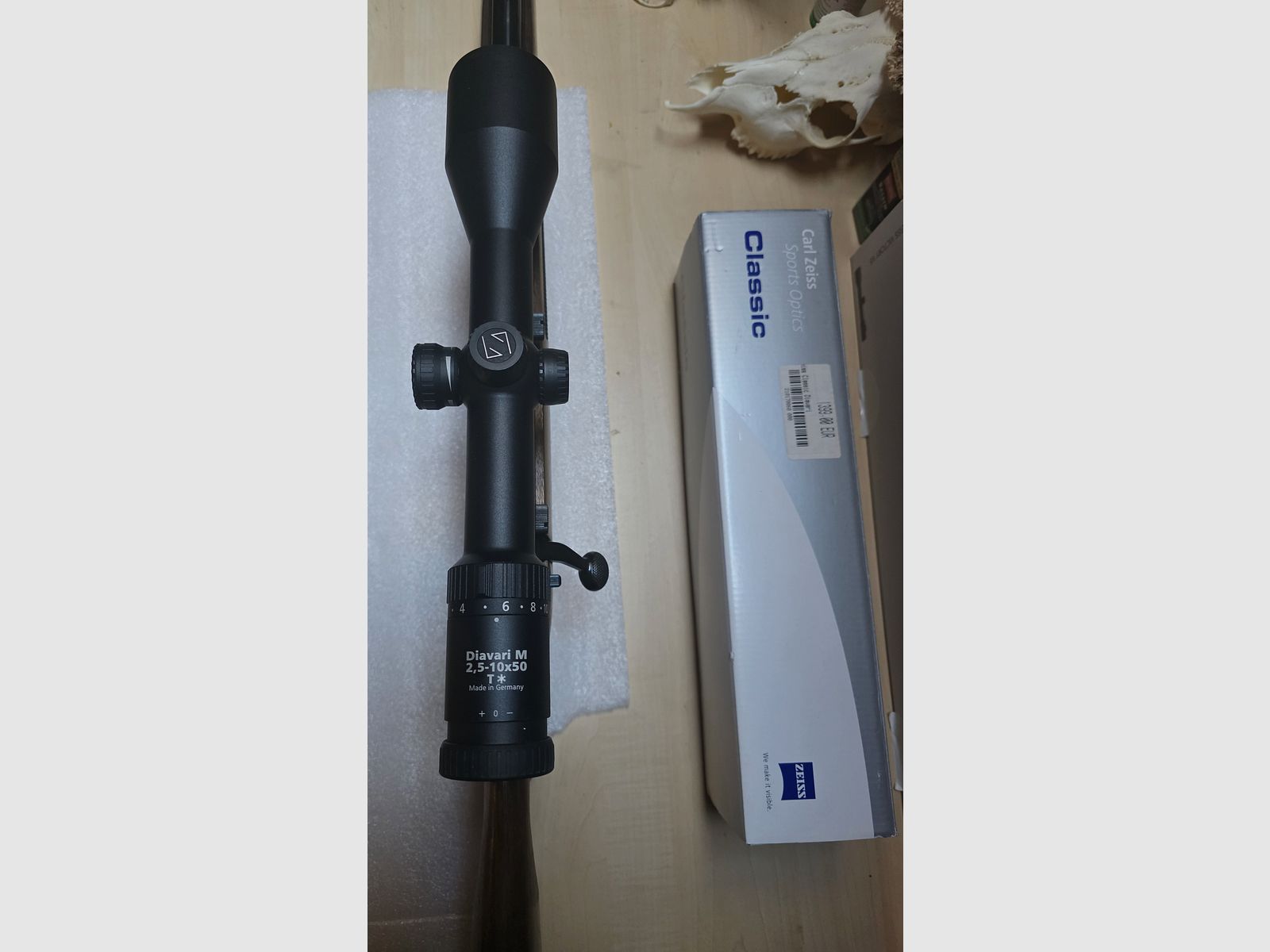 Weihrauch HW 66 TH (.17 HMR) with Zeiss Classic Diavari M 2.5–10x50 T*