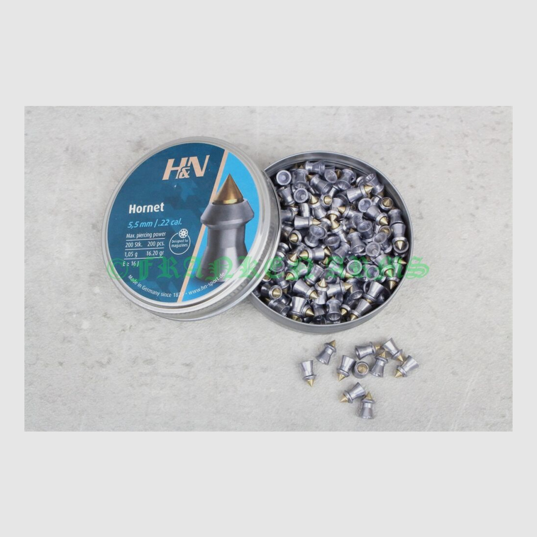 H&N Hornet 5,5mm 200 piezas Hornet 5,5mm 200 piezas precios por cantidad