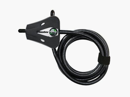 Zamek Master Lock Python czarny 1,80m x 8mm