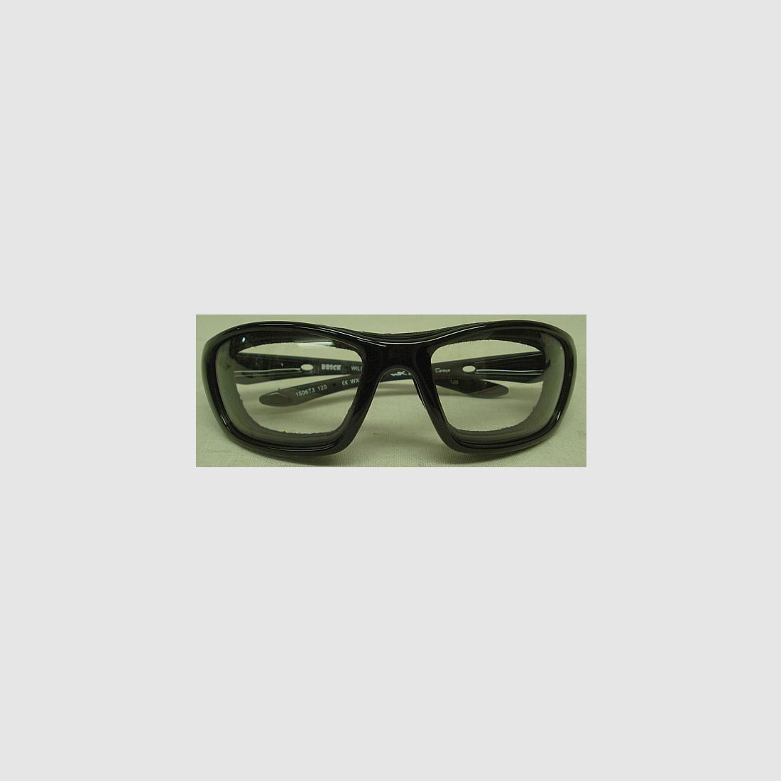 WileyX Brille Brick R - Rahmen schwarz/Gläser klar