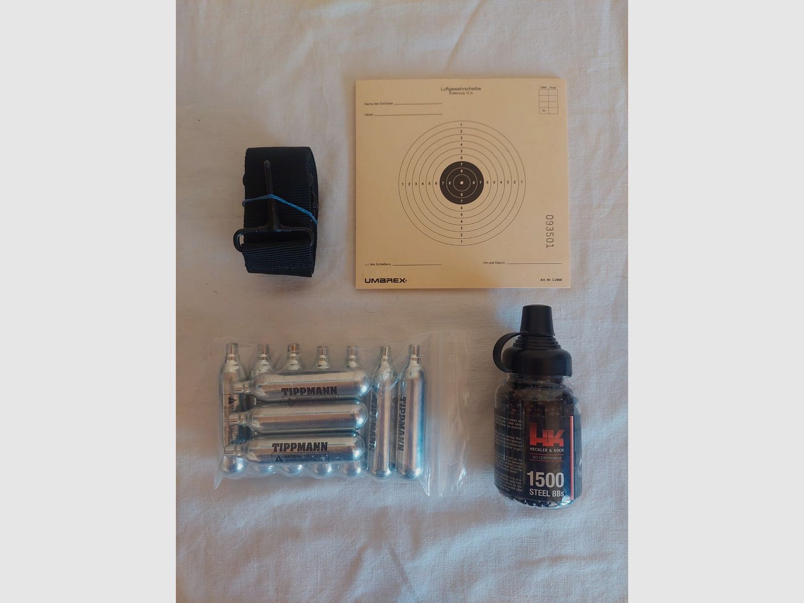 HK MP5K PDW Co2 BB 4,5 mm Set