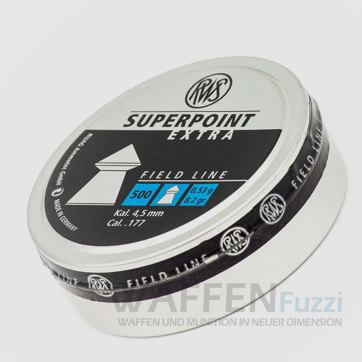 RWS Superpoint EXTRA Spitzkopf Field Line 500 Stk. Kaliber 4,5mm