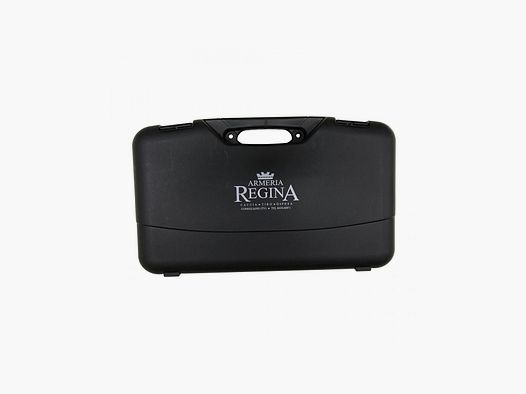 Schwarze Pistolenbox mit 2 Clips Regina