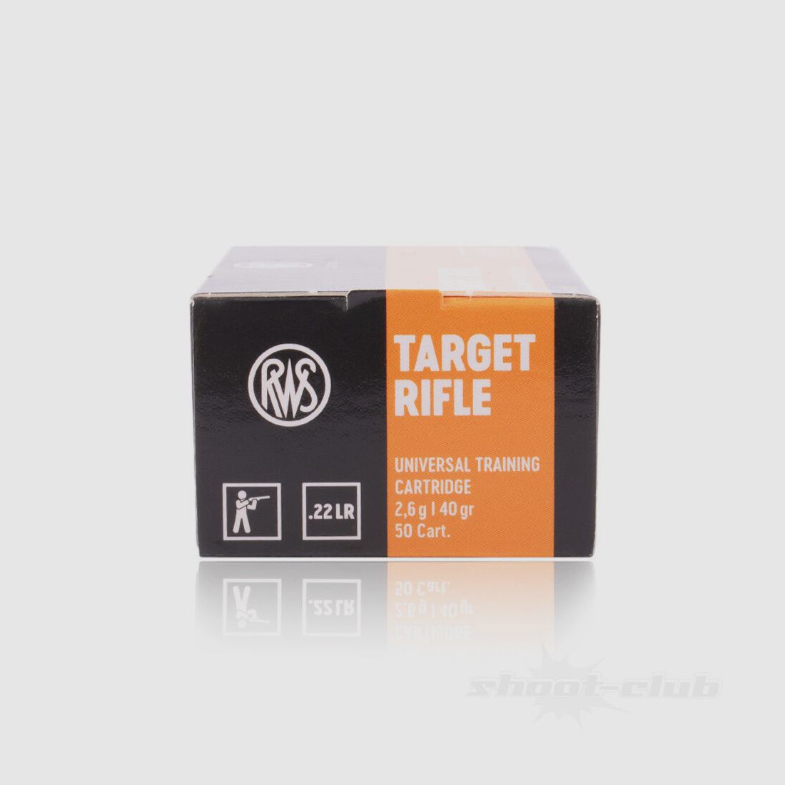 RWS Target Rifle LRN 40grs 50St .22lr