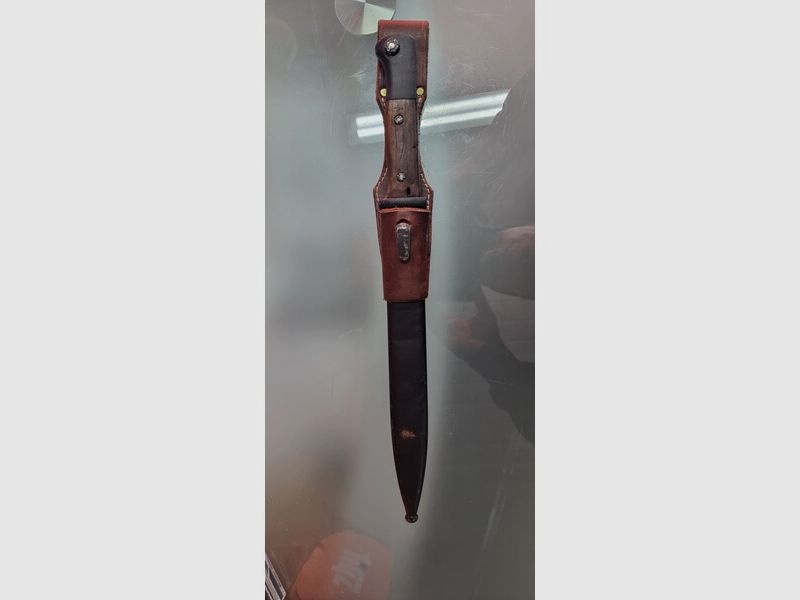 Wehrmacht/Heer-Seitengewehr/Bajonett zum 98 K, 2 Weltkrieg