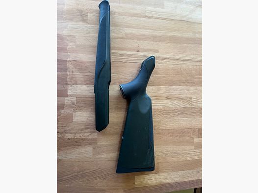 Sauer 404  vorder- u.hinter Schaft Kunststoff grün