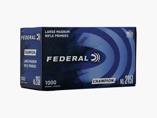 Zündhütchen No. 215 Large Rifle Magnum Federal Ammunition