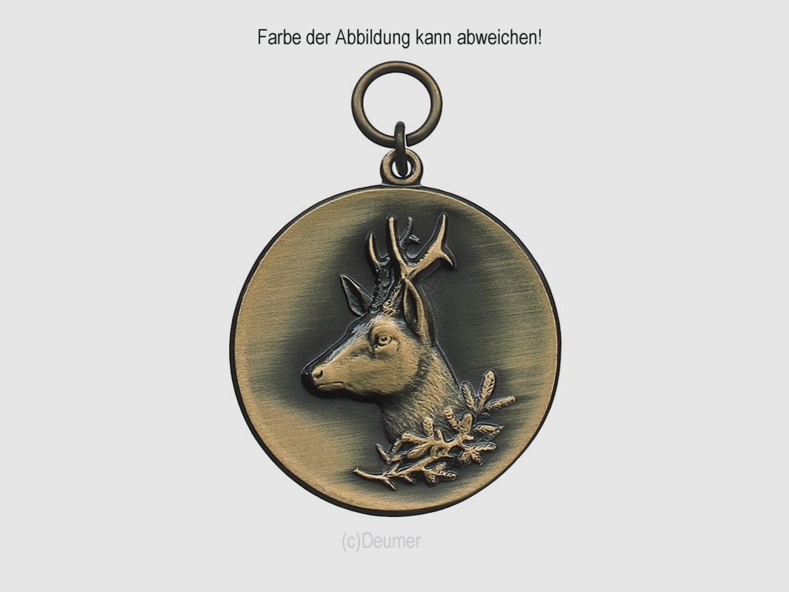 Medaille Rehbock, orig. Deumer bronze, 39mm