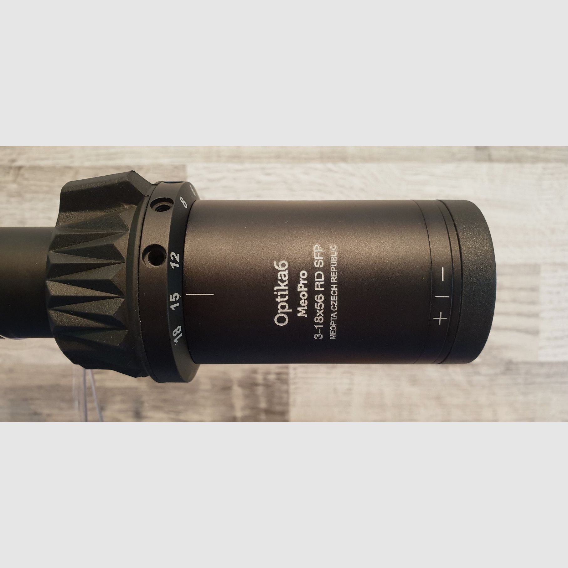 Zielfernrohr Meopta OPTIKA6 3-18x56 RD SFP Absehen 4C LP - Neuware vom Fachhandel