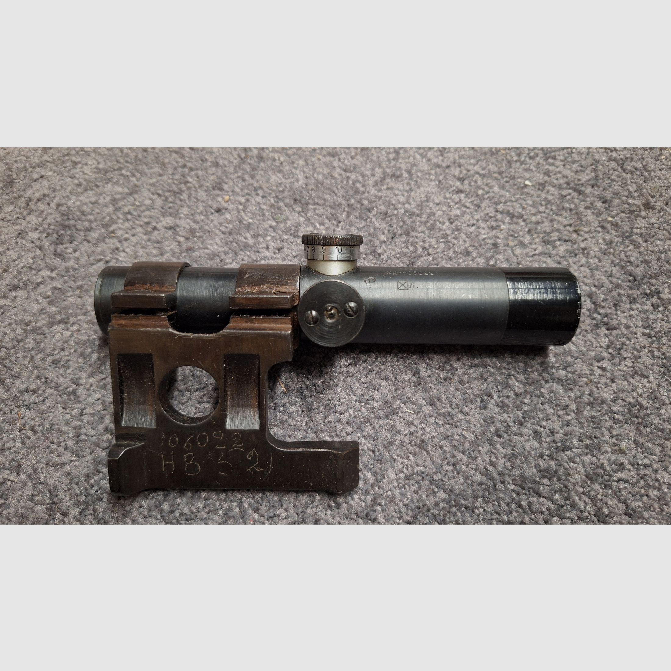 Mosin 91/30 PU Zielfernrohr mit Seitenmontage kein SVT 40 Tokarev