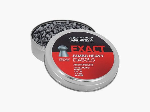Plombs JSB Exact Jumbo Heavy 5.5 mm par 500