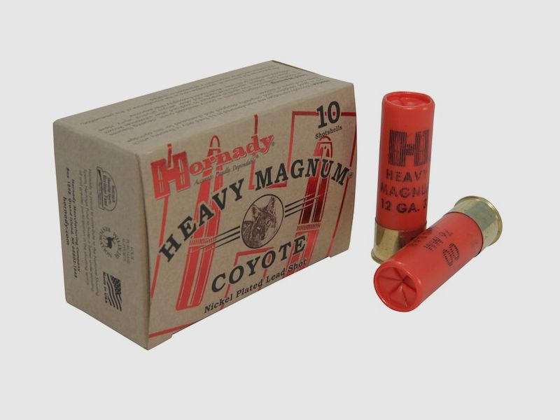 Hornady Shotgun Cartridge Heavy Magnum Coyote .12/76 42g #00 (8.4mm) 10 Cartridges