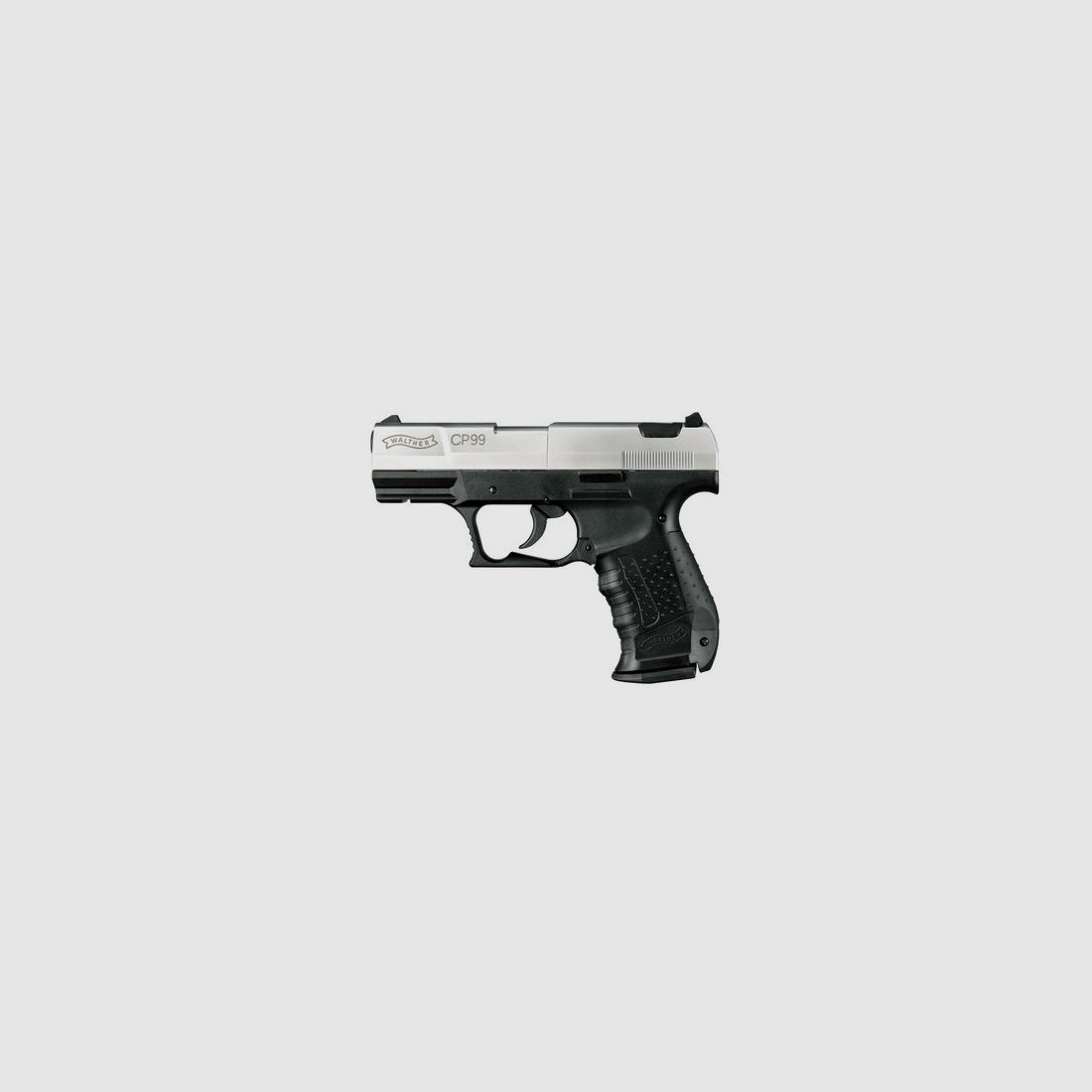 WALTHER CP 99 PISTOLE CO2 NICKEL 4,5 MM