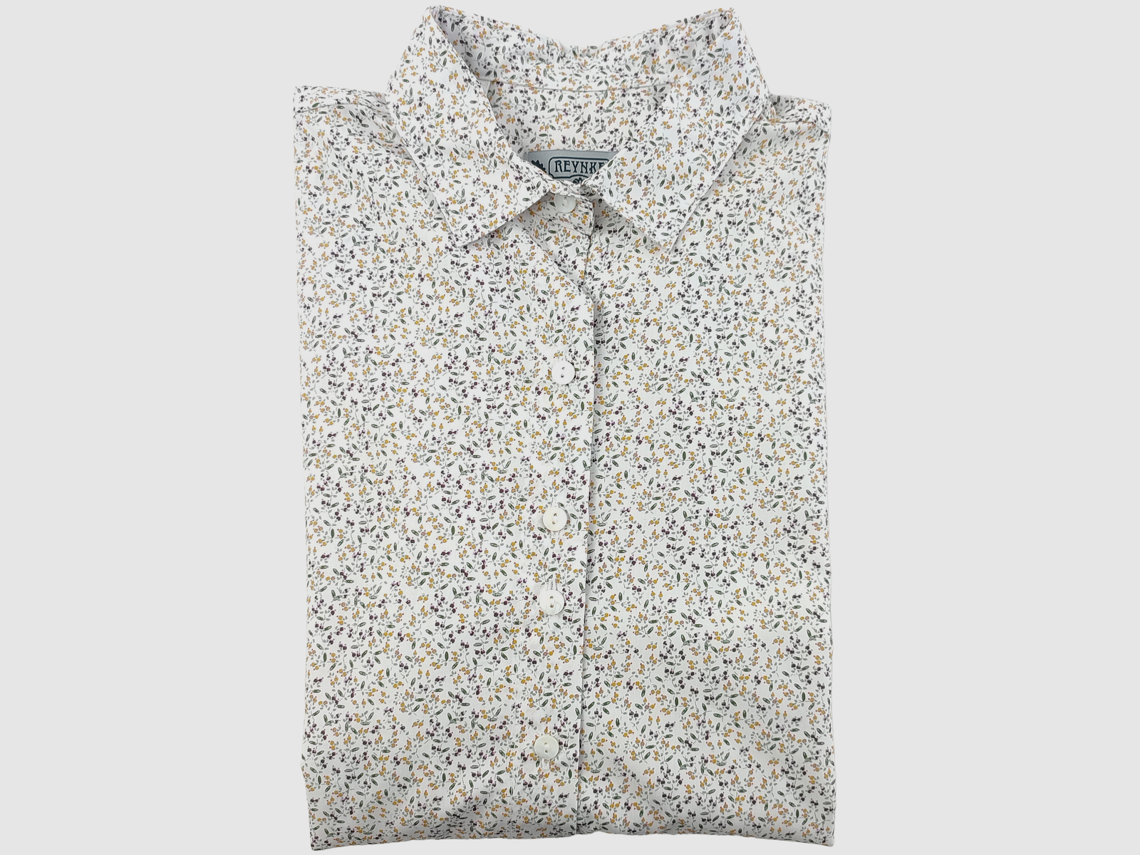 REYNKE elegante Damenbluse mit Blumenmuster