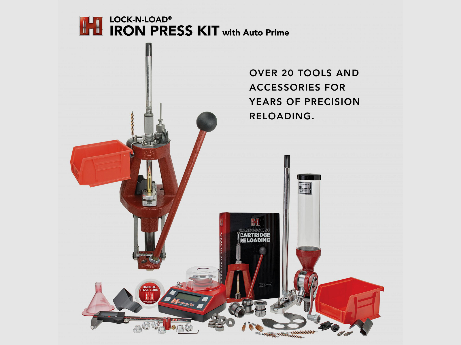 Hornady Lock-N-Load Iron Press Kit / Reloading Set
