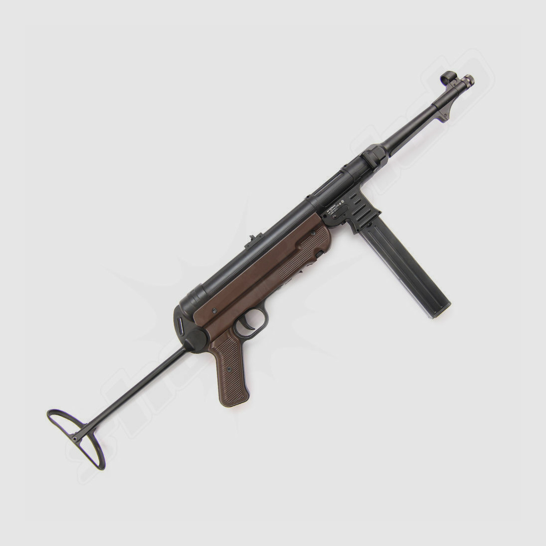 Legends MP40 niemiecka wiatrówka CO2 kal. 4,5mm BB z składanym kolbą