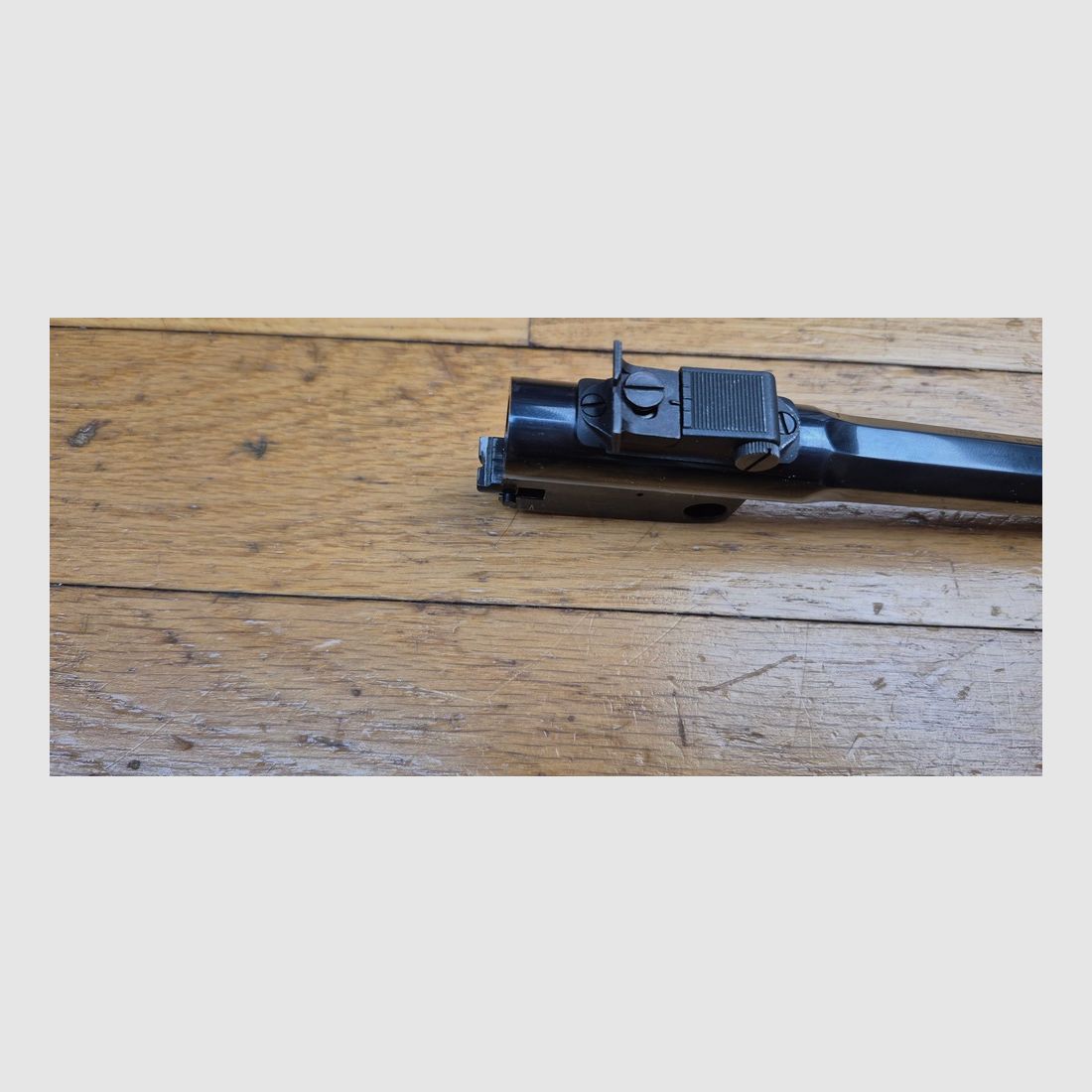 Sehr schöner Lauf für Thompson Center Pistol – Modell Contender – 8 Zoll Lauf – Seltenes Kaliber 45 Long Colt / 45LC UND Kaliber 410! – Waffen von Rochester – Wunderschöner oktagonaler Lauf mit prächtigen Zügen – 100% Brünierung – Schönes Stück für Training, Präzision und …. Spaß! – TBE++, Bild 14 von 23