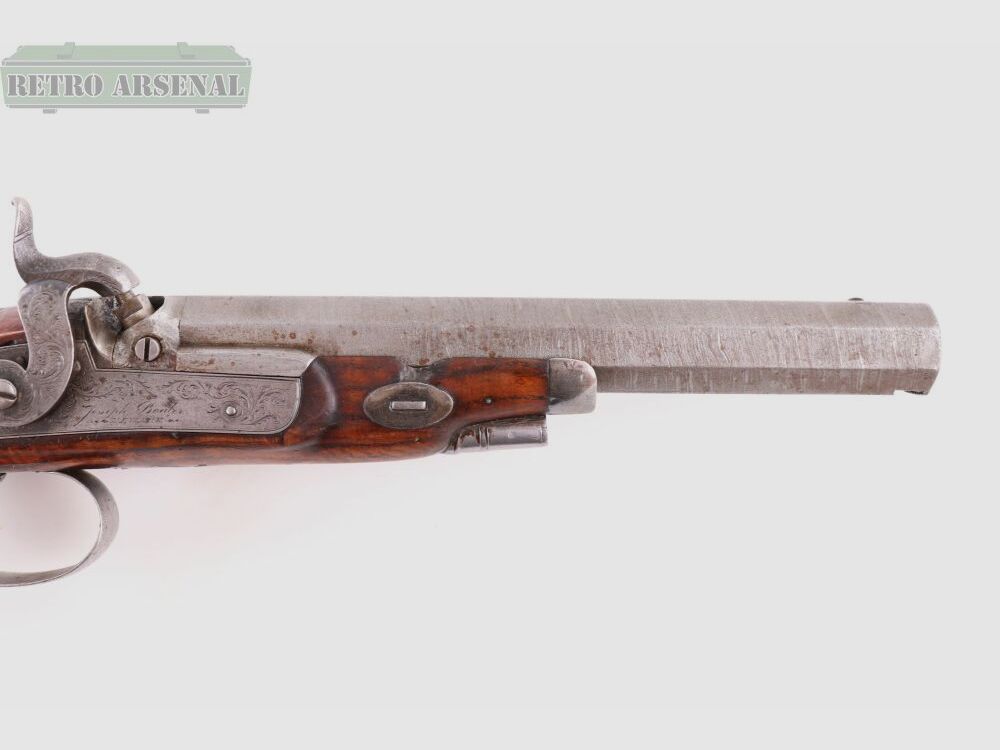 Joseph Boaler Newark muzzle-loading pistol