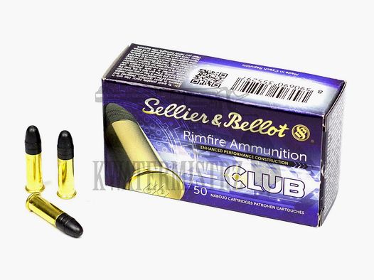 Munitions .22 Long Rifle CLUB S&B