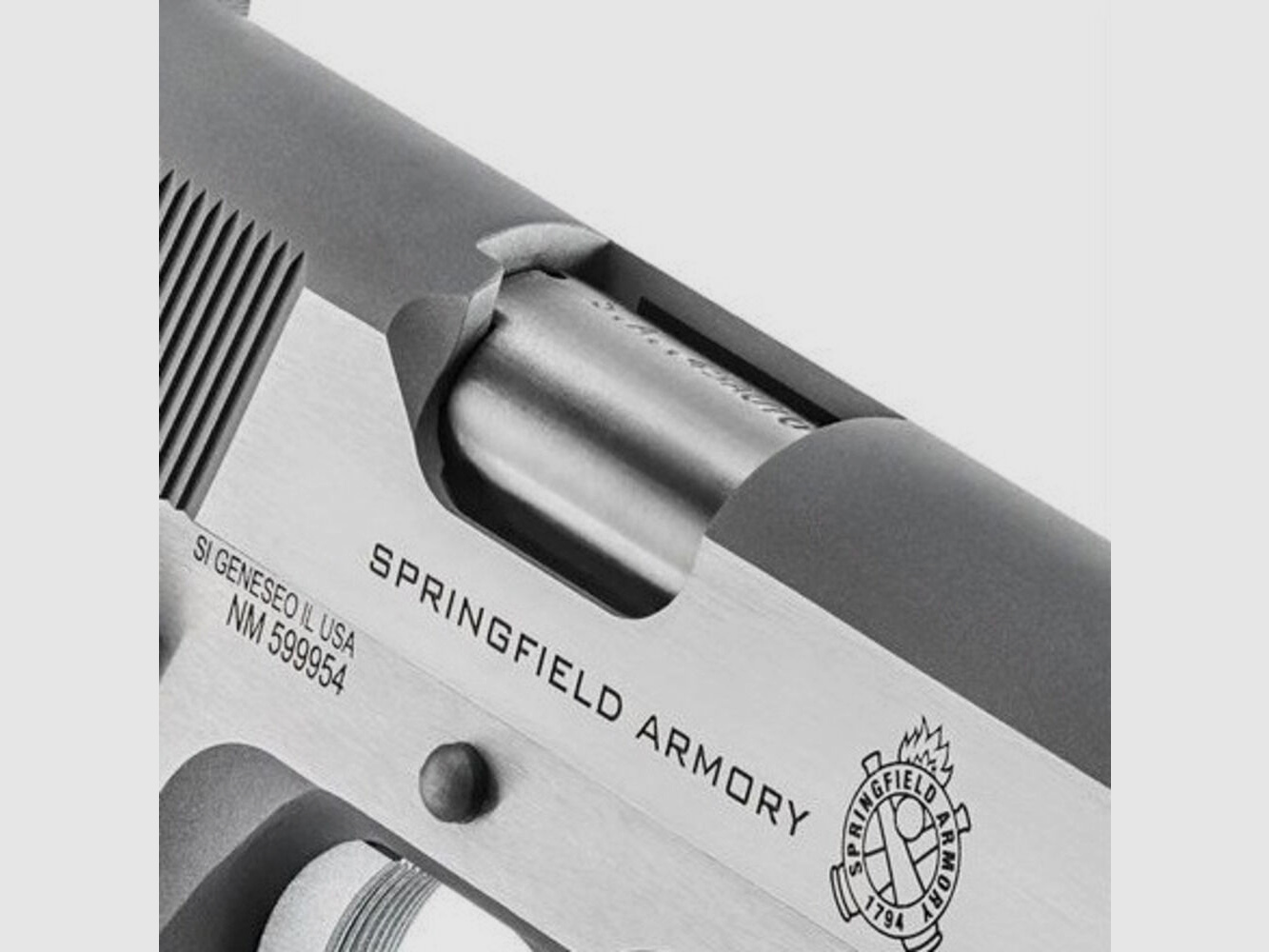 Springfield Armory 1911 Mil-Spec 5" (5 inch) RVS .45Auto