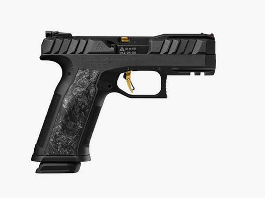 Pistola Laugo Arms Mod. Remus 500 -Full Kit 9mmLuger Nero/Oro Ltd.