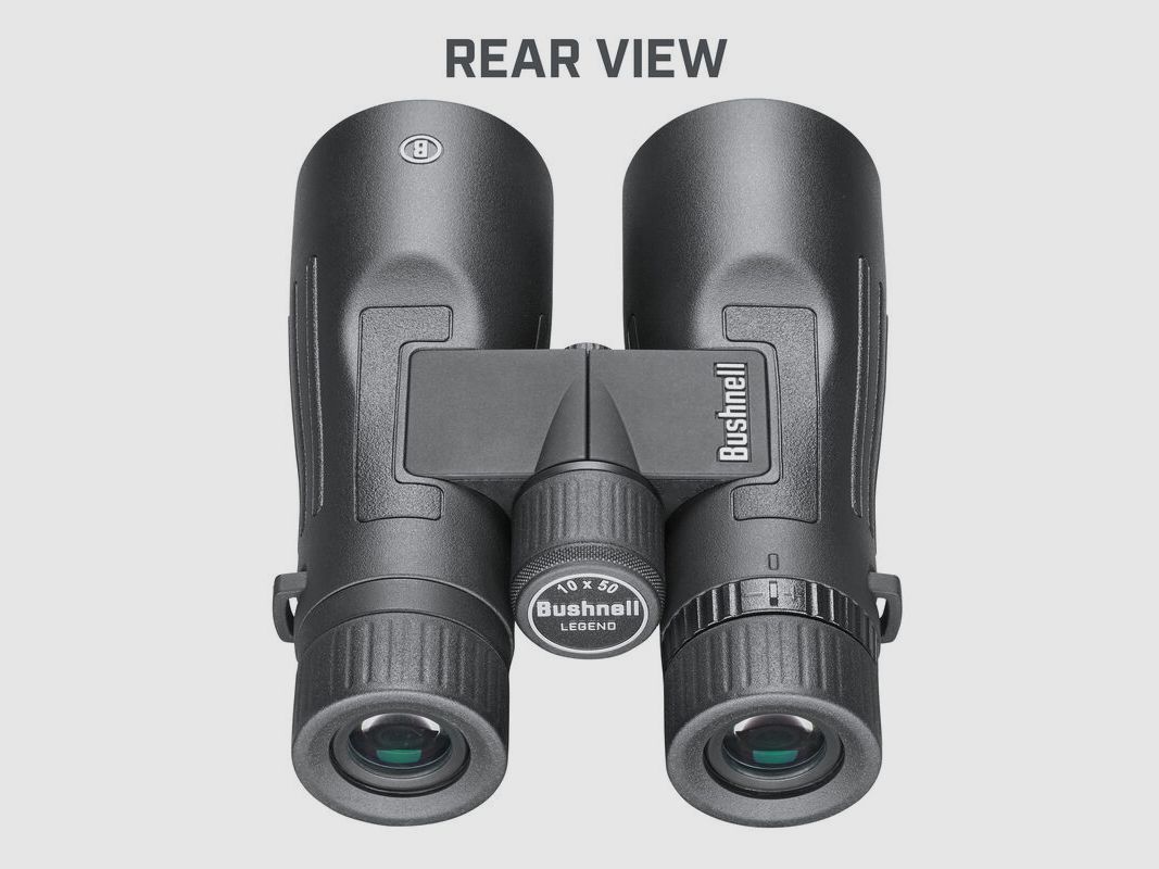 Bushnell Fernglas Legend 10x50mm, schwarz, FMC, BAK4, IPX7, Dach Prismen