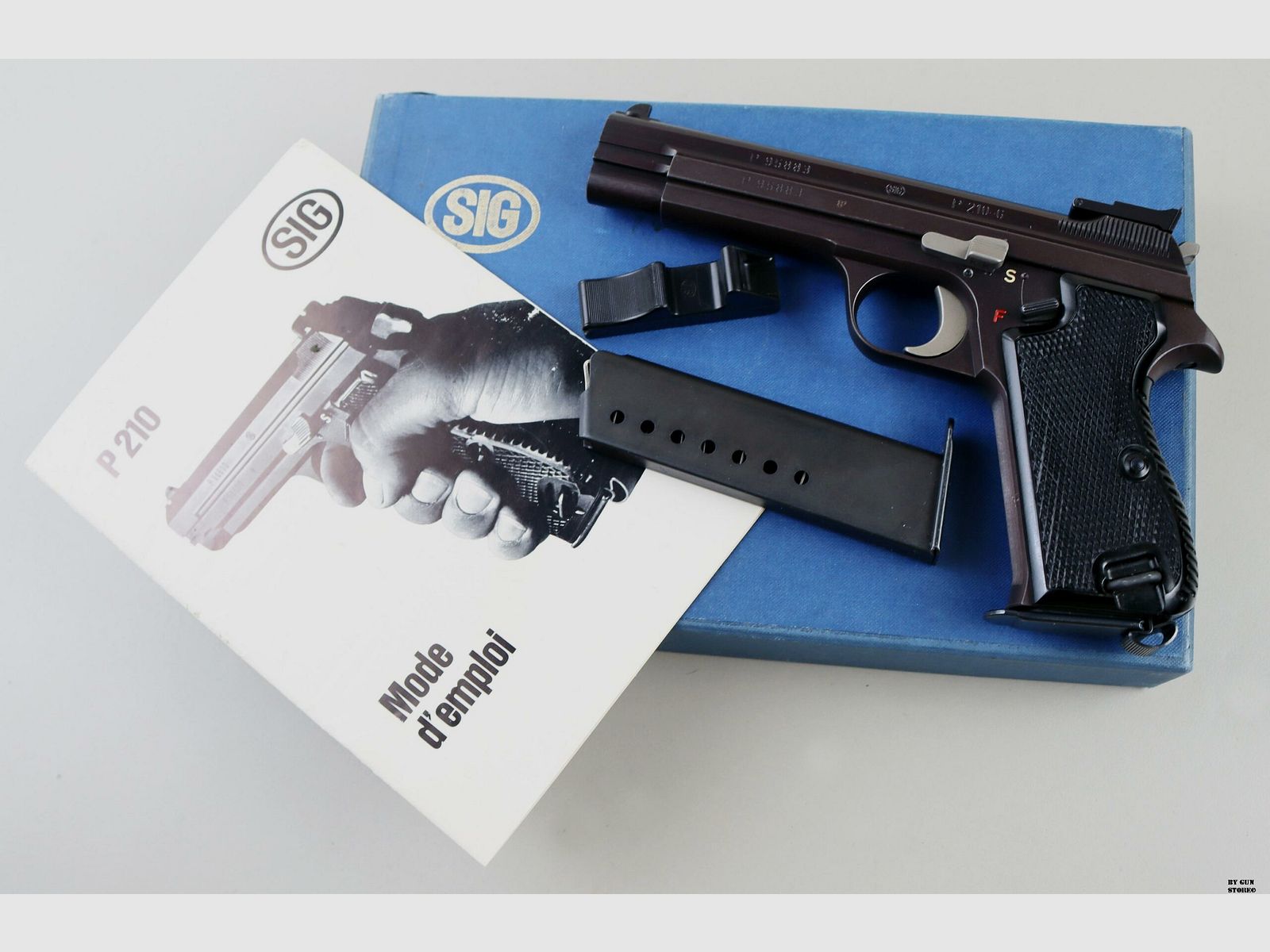Pistole Sig mod. P210-6 Kal. 7,65 para Ser.Nr. P95883, Bild 12 von 14