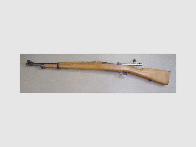 Einzelladerbüchse Husqvarna M38 1941 nrgl. mit hellem Buchenschaft M38