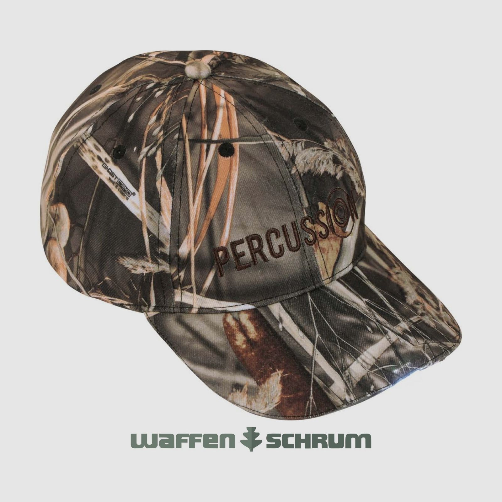 Percussion Jagdcap mit LED Ghostcamo Wet