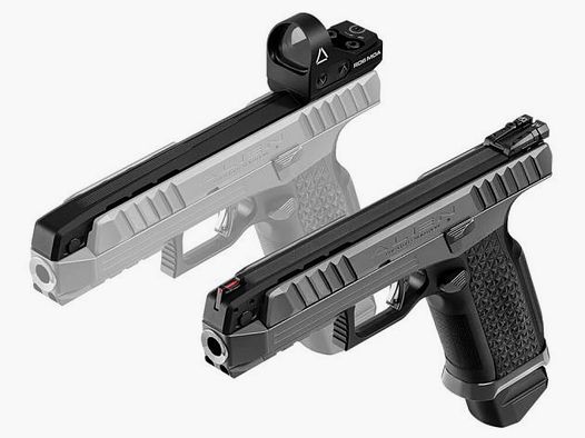 Pistola LAUGO Arms ALIEN « Creator Evolution » Pro Kit 9×19