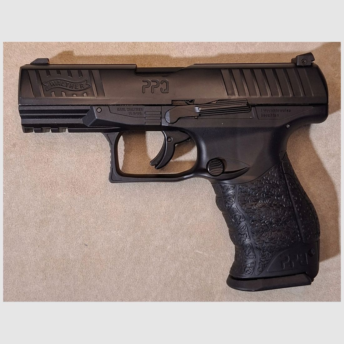 Walther PPQ RAM cal. 43, as new, collection liquidation