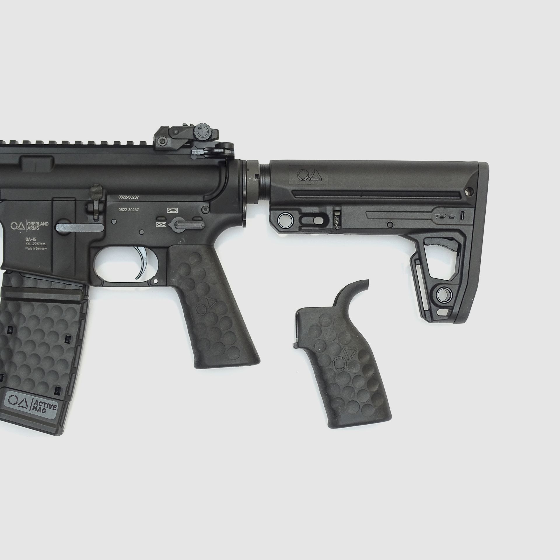 OA-15 SL14, Canon 14", OA MDR M-LOK Garde-main 13", OA M4 Crosse Légère, BUIS, MFD, image 4 sur 5