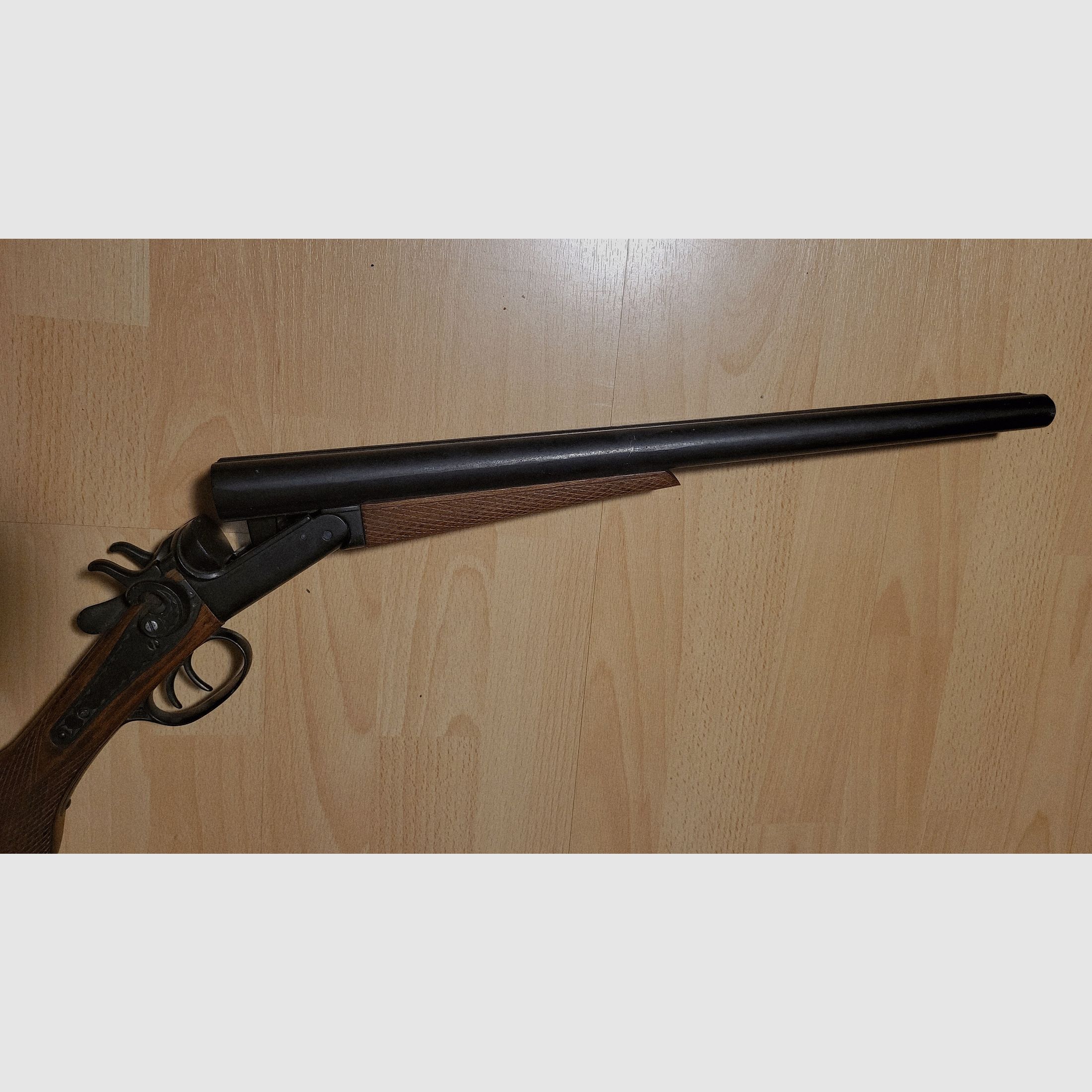 Schrotflinte Wyatt Earp USA 1881 - Deko Waffe mit Doppellauf / Querflinte