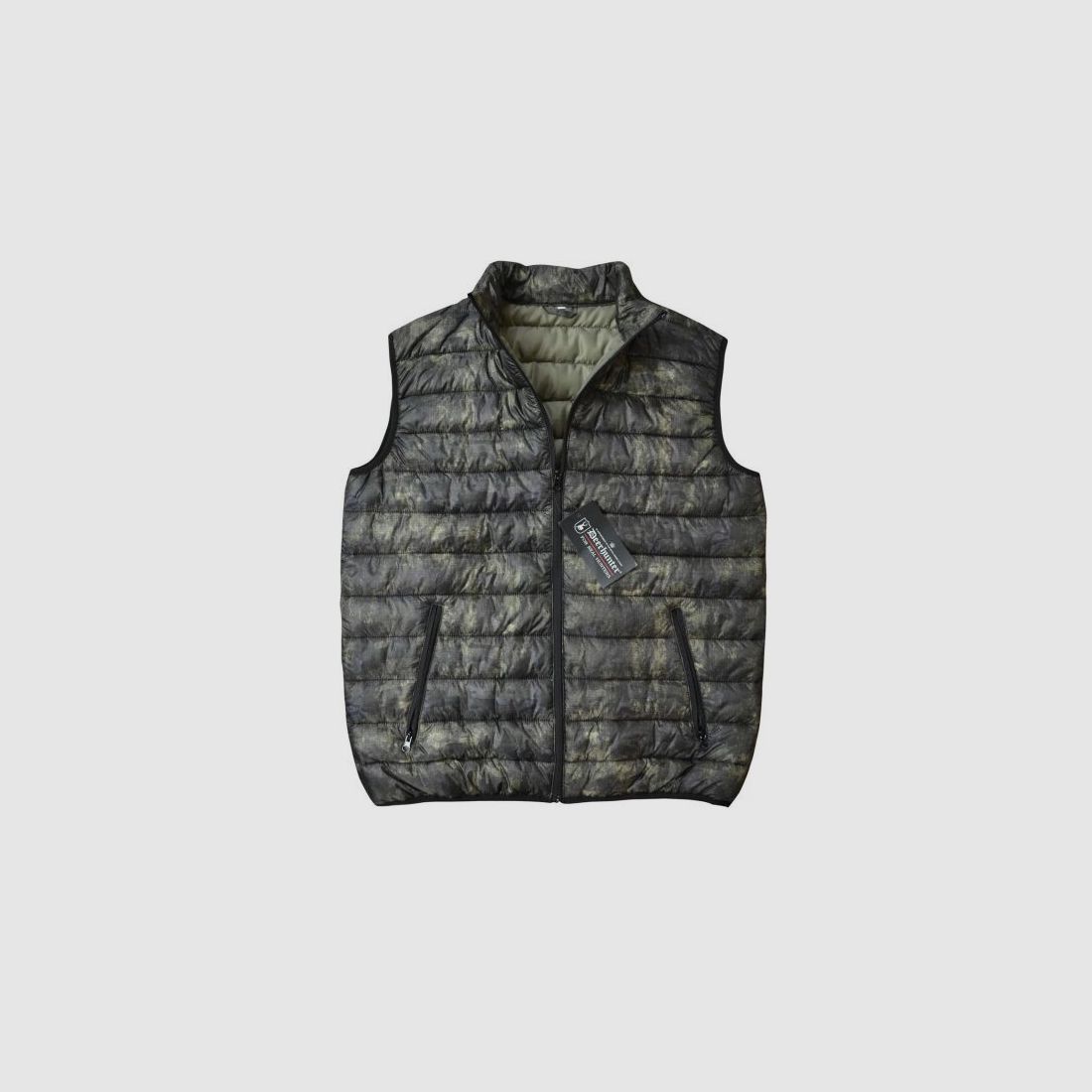 Deerhunter Herren Weste Steppweste Oliv Camo Special Größe L