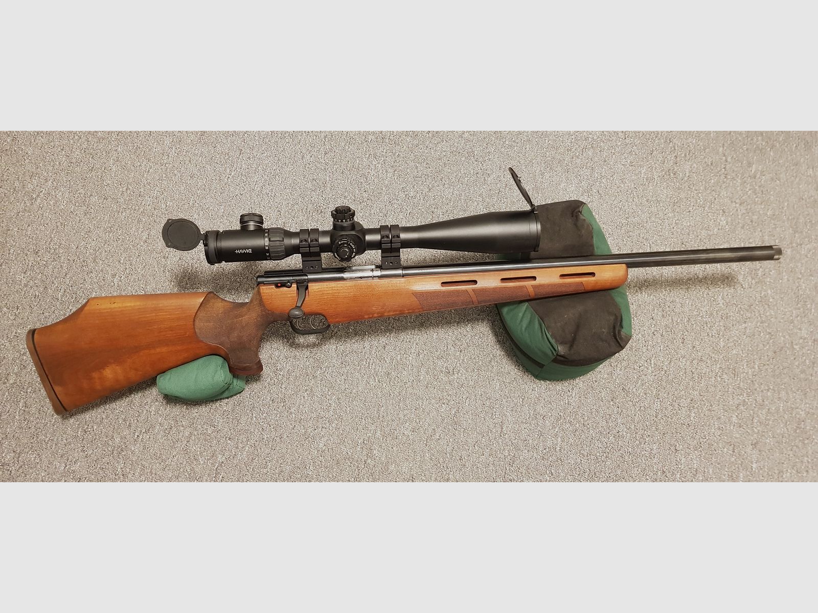 HW 66 Jagd -Match  Büchse Cal. .22Hornet 
