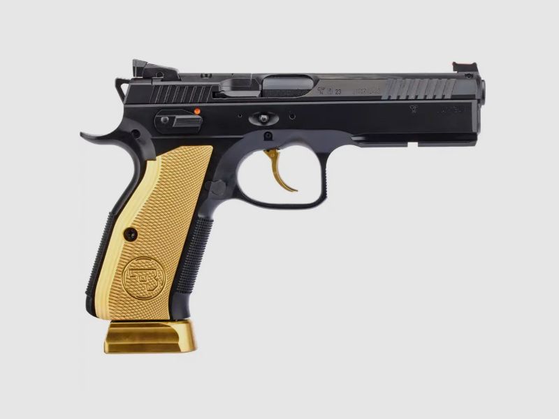 Pistolet CZ Shadow 2 OR Golddigger 9mm Luger MODÈLE SPÉCIAL