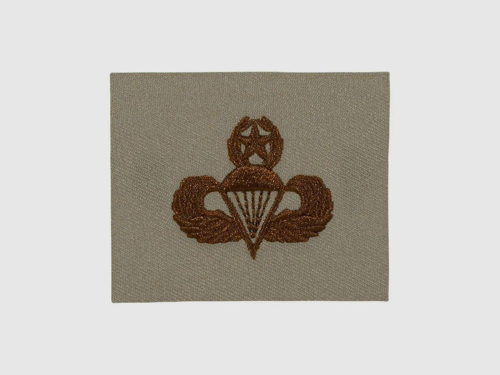 JR Emblem Co. JR Emblem Co. Distintivo US Master Parachutist Tessile deserto