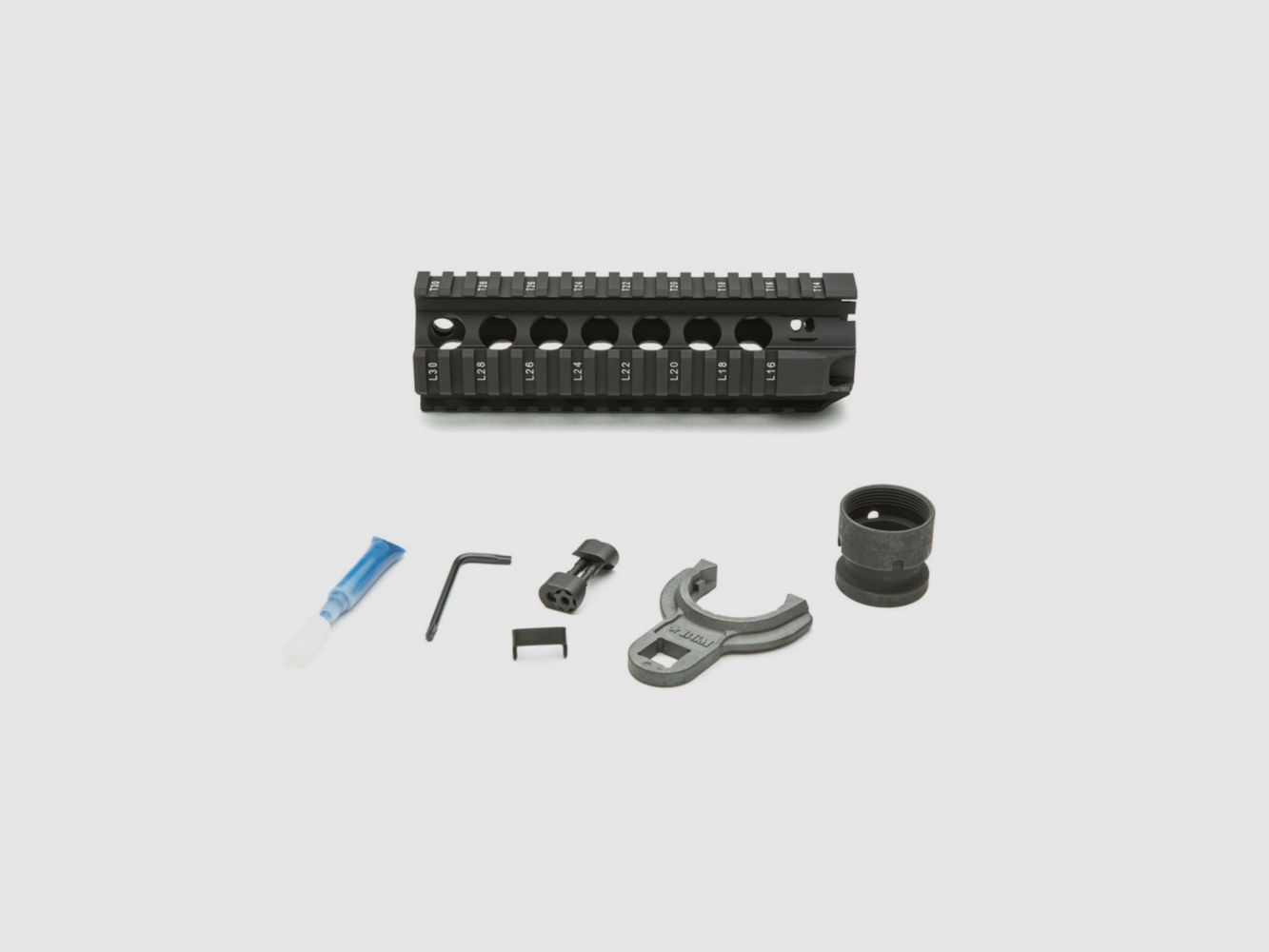 BCM® Quad Rail Forend - 5.56, 7-inch-Black
