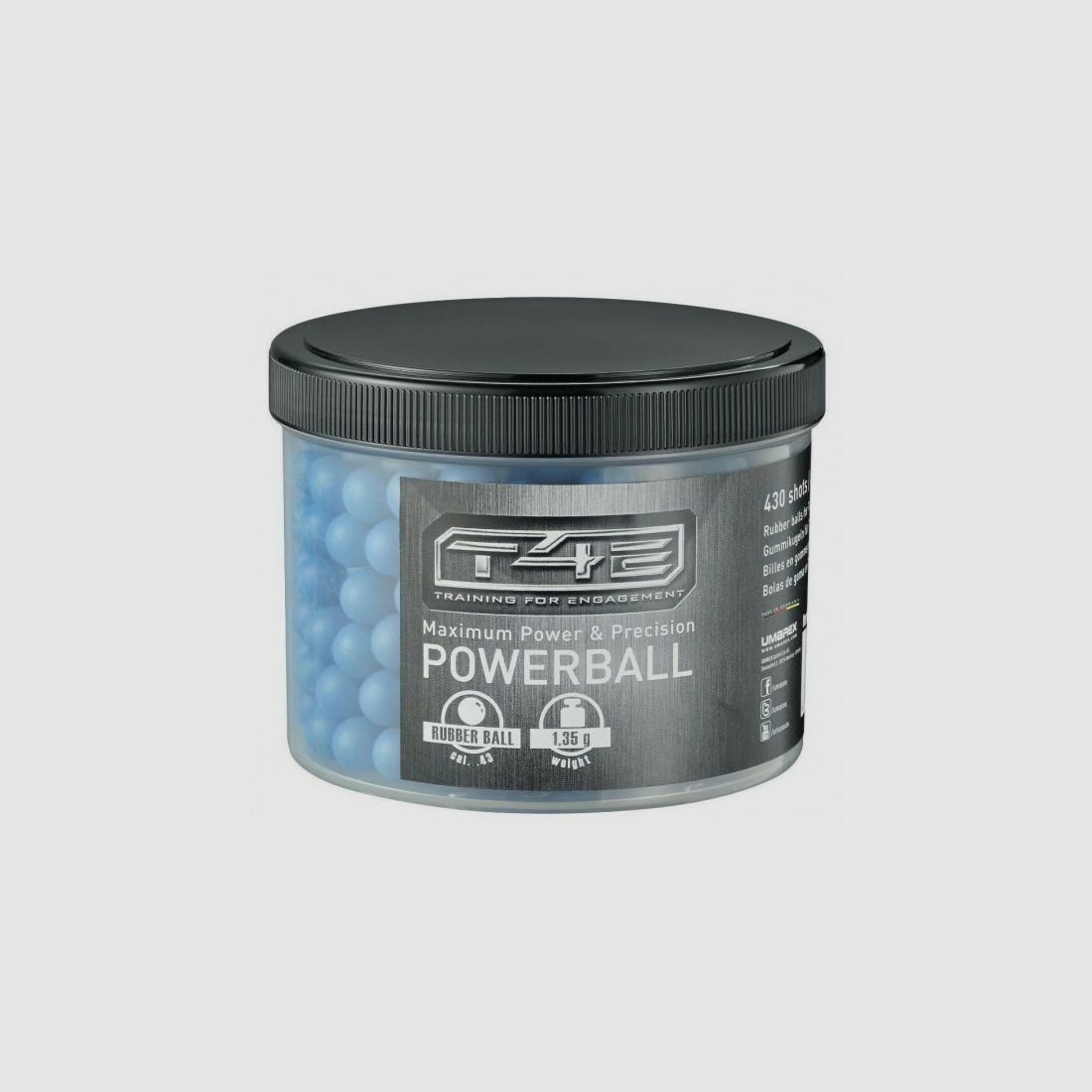 T4E POWERBALLS .43 / 1.35G - 430 PIECES