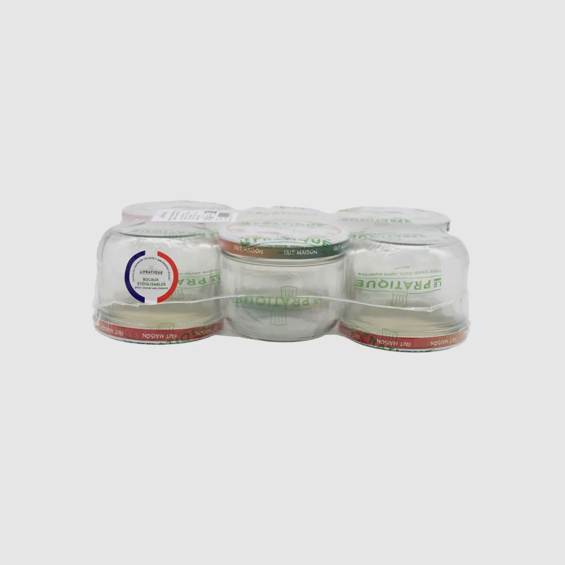 Set of 6 Twist-off Sterilizable Jars 350ml - Ø100mm for Food Preservation, image 1 of 2