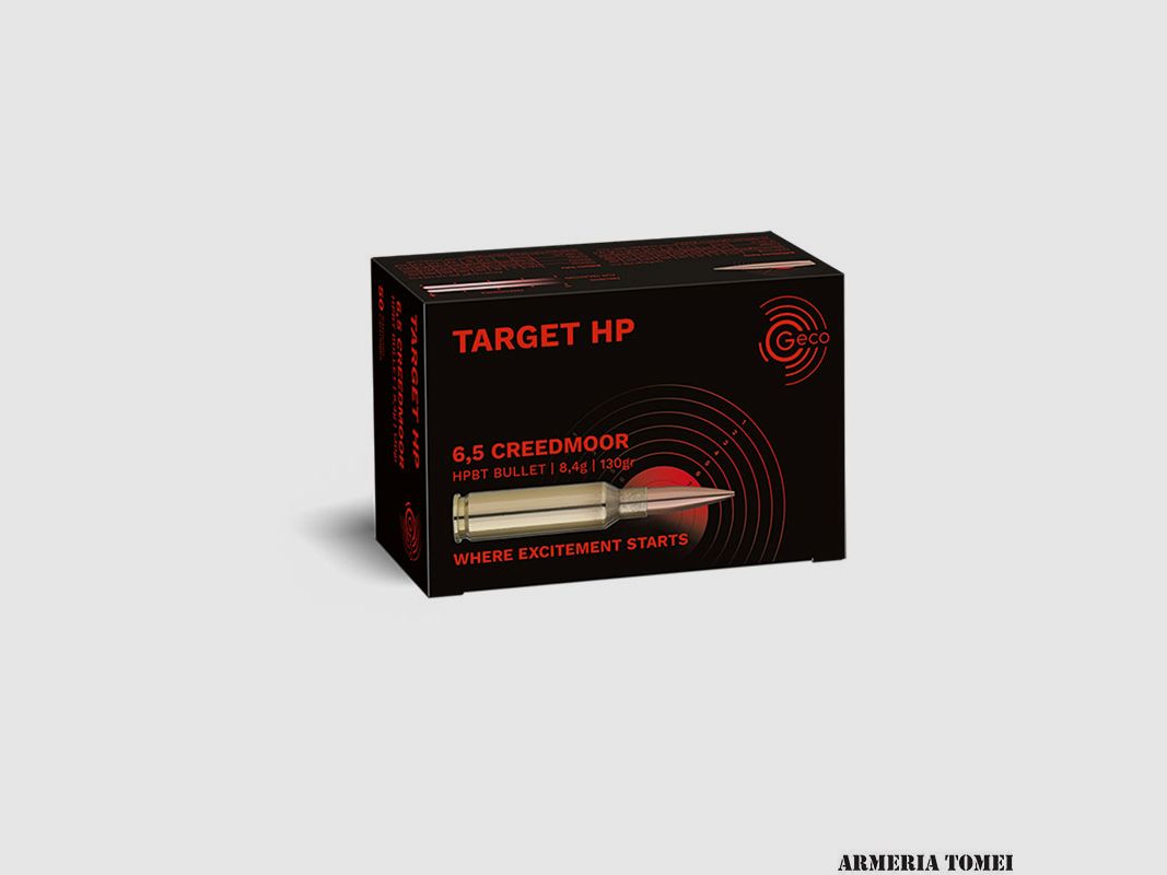 GECO – TARGET HP 6,5 CREEDMOOR HPBT GESCHOSS | 8,4g | 130gr (50Stück)