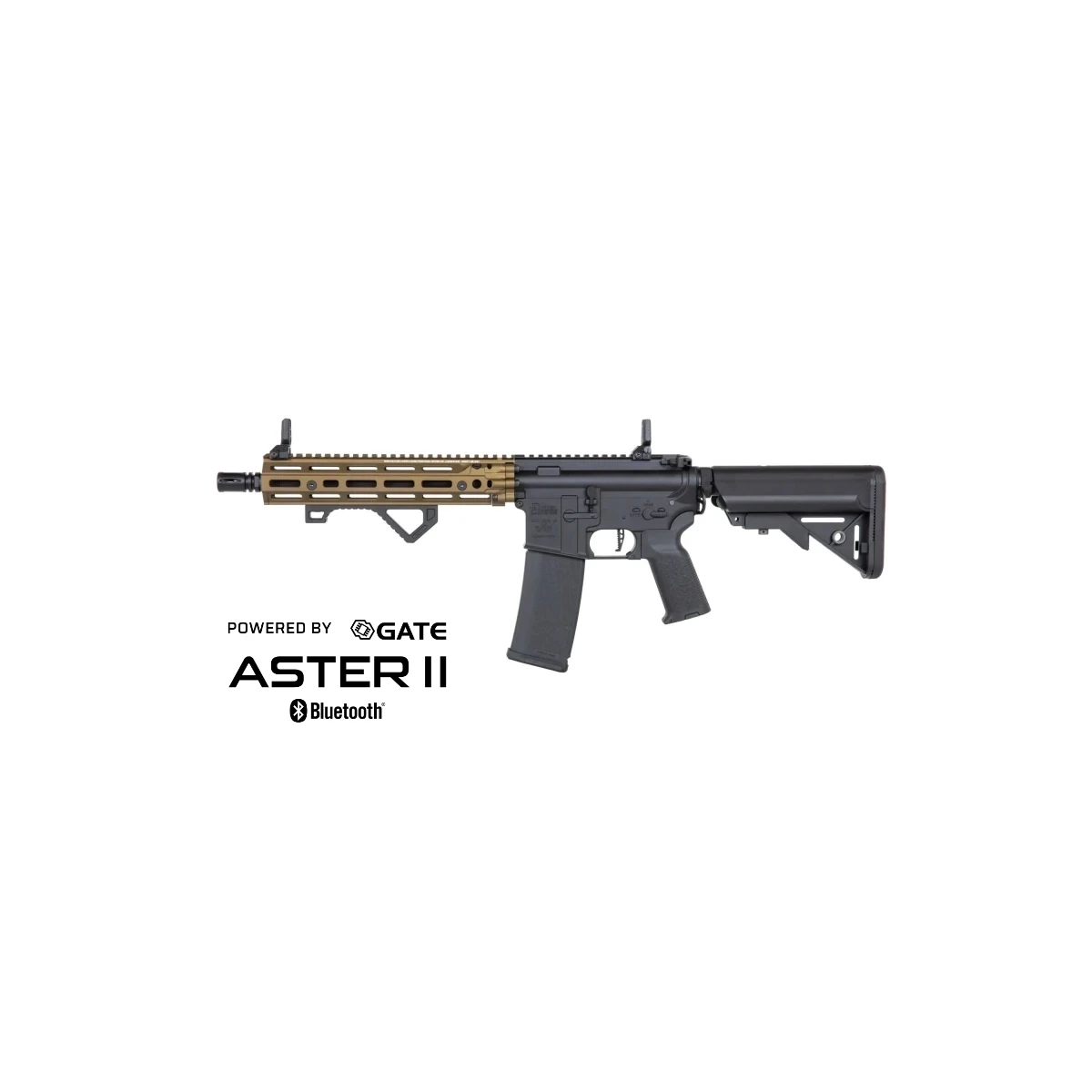 SA Daniel Defense® MK18 RIII M-LOK 10.5" (SA-P27 RIS III PRIME™ Aster II ETU BLDC™) Fucile Airsoft Libero da 18 – Chaos Bronze -F-