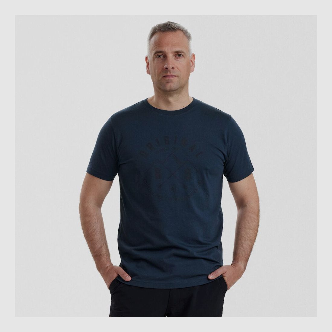 Deerhunter 8014 Nolan T-shirt blauw S, afbeelding 3 van 6