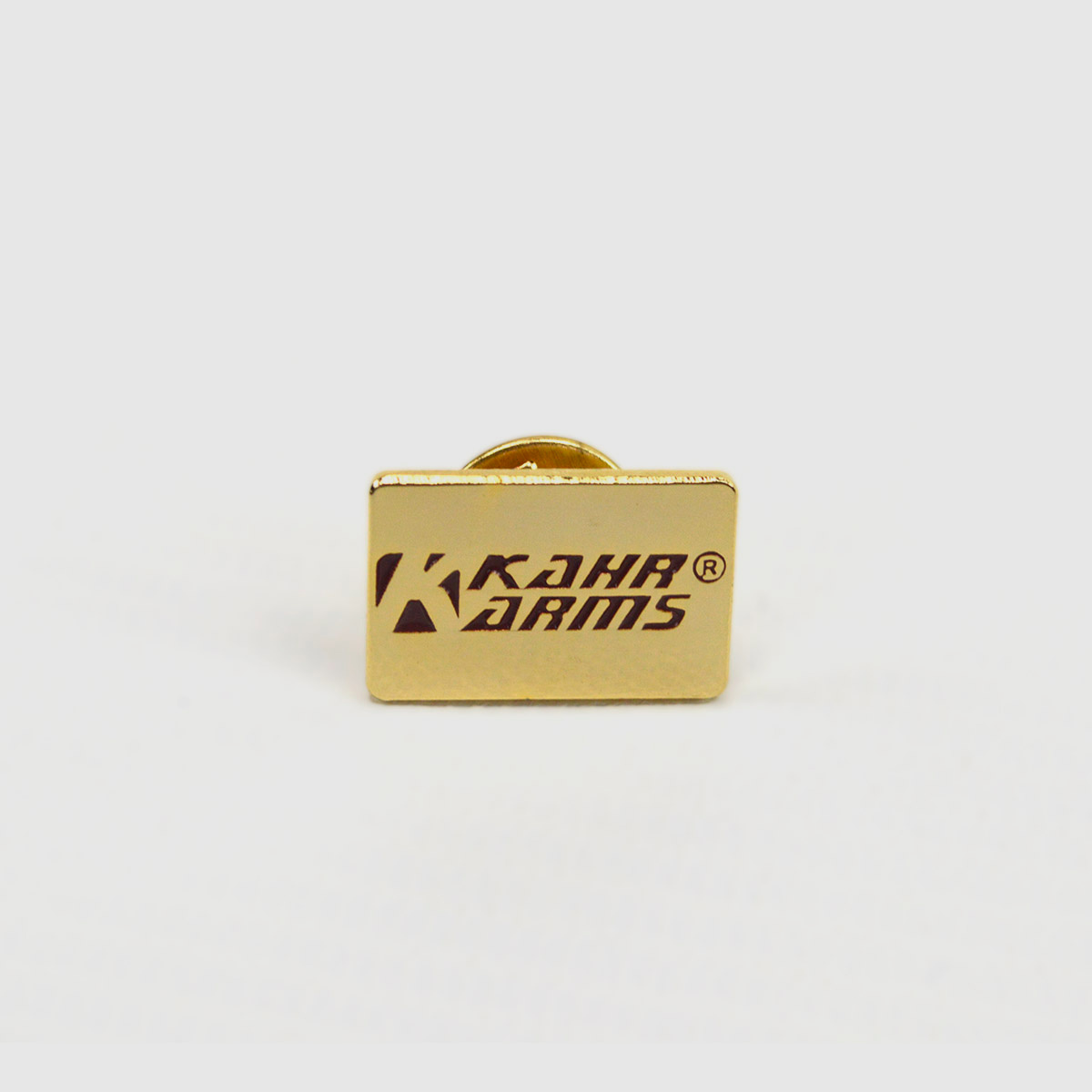 Pin dorado de Kahr Arms con logo