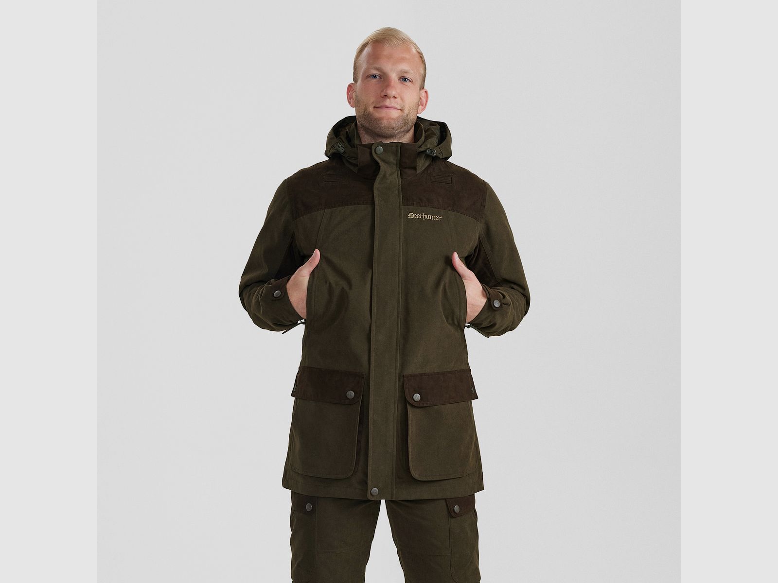Deerhunter Eagle Jacke Herren Tarmac Green 48