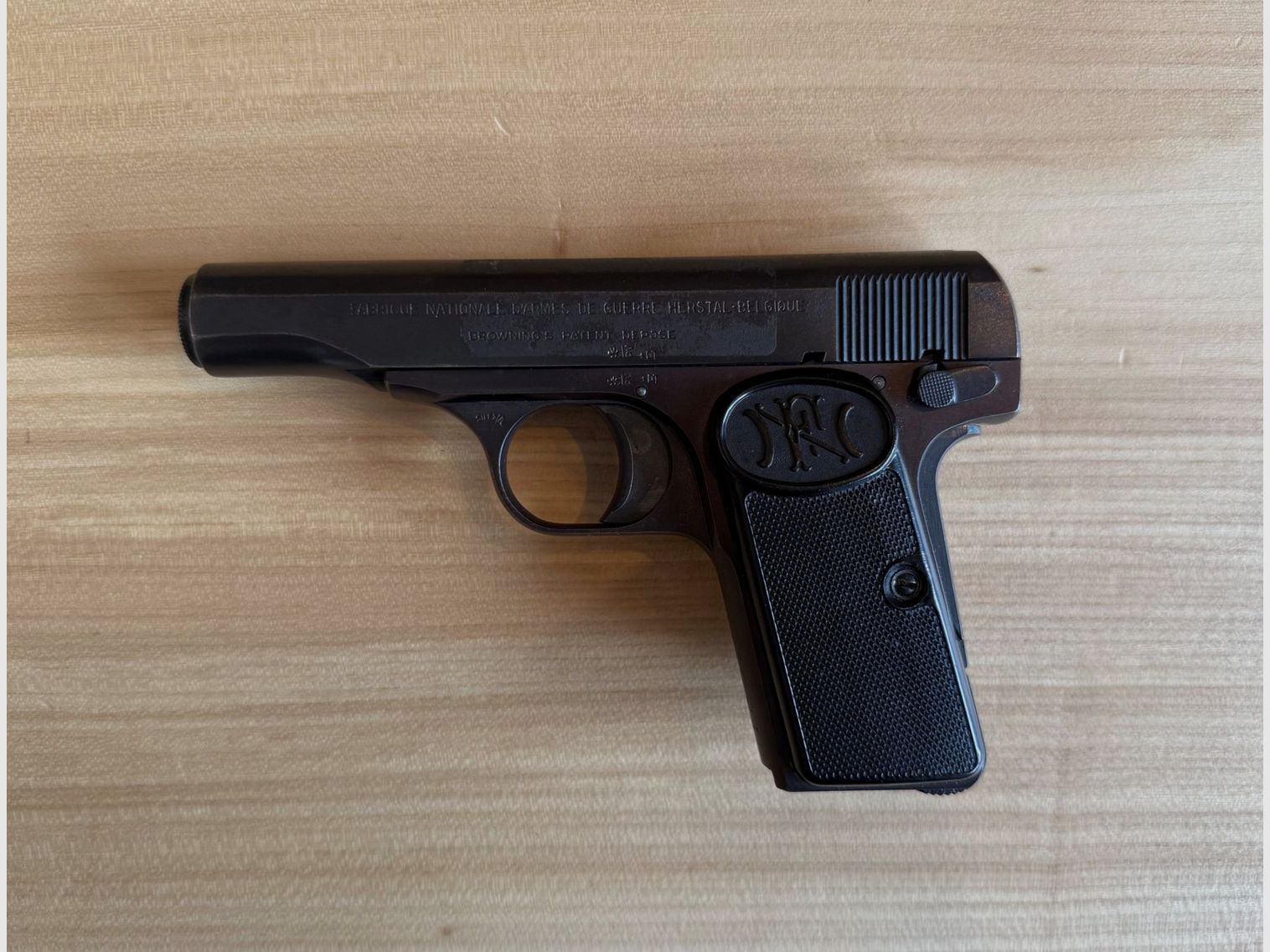 FN Browning kaliber 7,65 Browning
